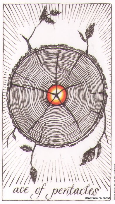 Дикое Неизвестное Таро. Значение карт, трактовки. Масть пентаклей
