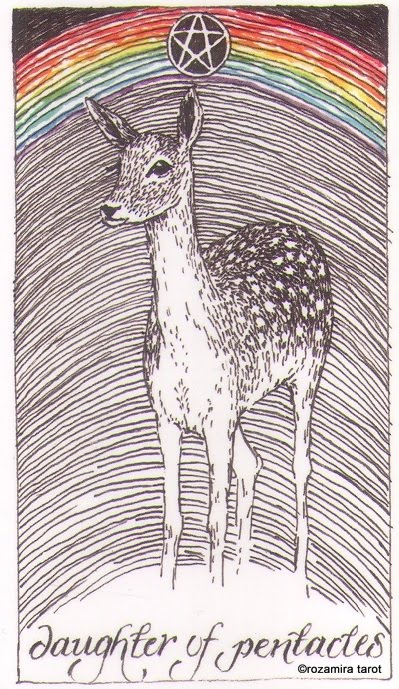 Дикое Неизвестное Таро. Значение карт, трактовки. Масть пентаклей