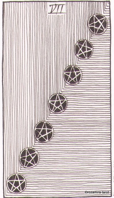 Дикое Неизвестное Таро. Значение карт, трактовки. Масть пентаклей