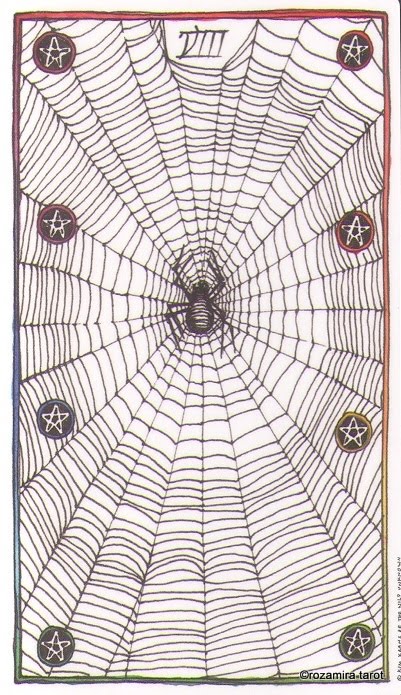 Дикое Неизвестное Таро. Значение карт, трактовки. Масть пентаклей