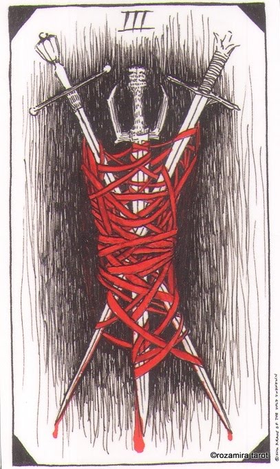 Дикое Неизвестное Таро. Значение карт, трактовки. Масть мечей