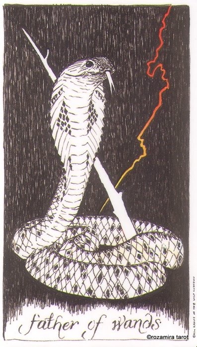 Дикое Неизвестное Таро. Значение карт, трактовки. Масть жезлов