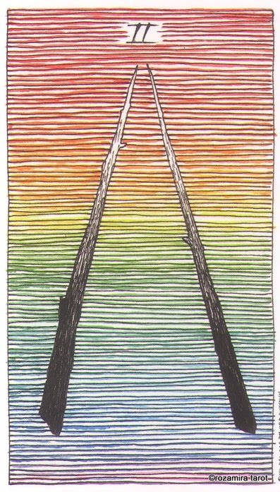 Дикое Неизвестное Таро. Значение карт, трактовки. Масть жезлов