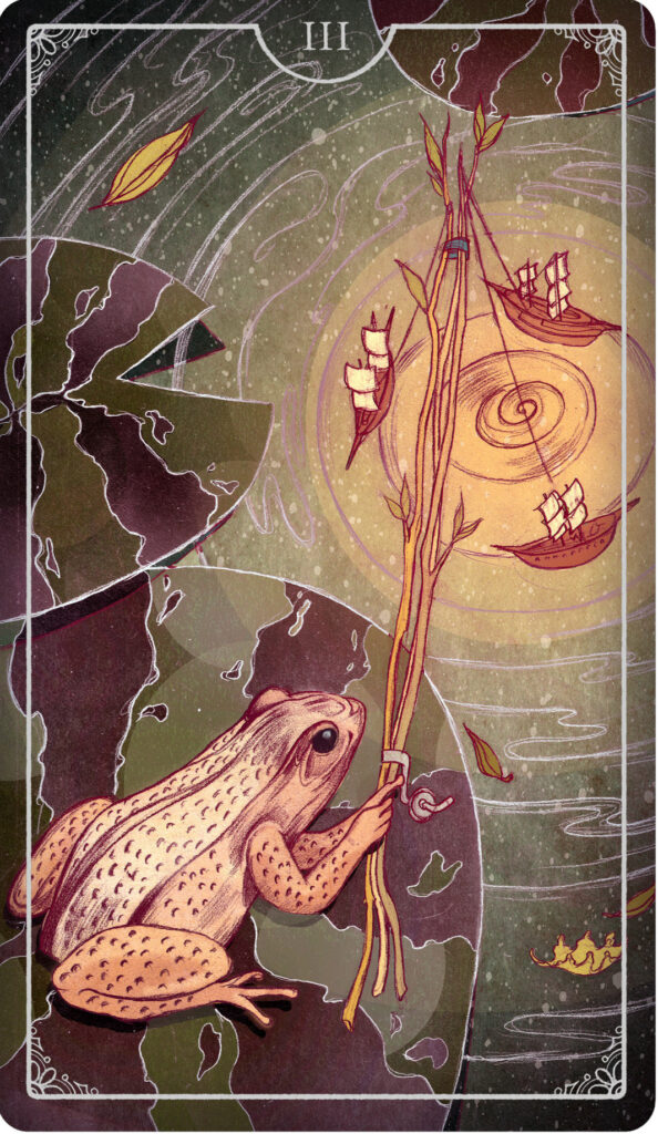 Таро Остары. Значение карт, трактовки. Масть жезлов