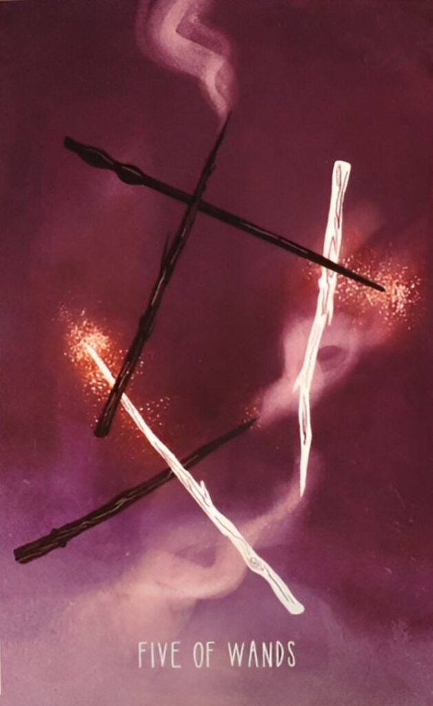 Таро Пространств. Значение карт, трактовки. Масть жезлов