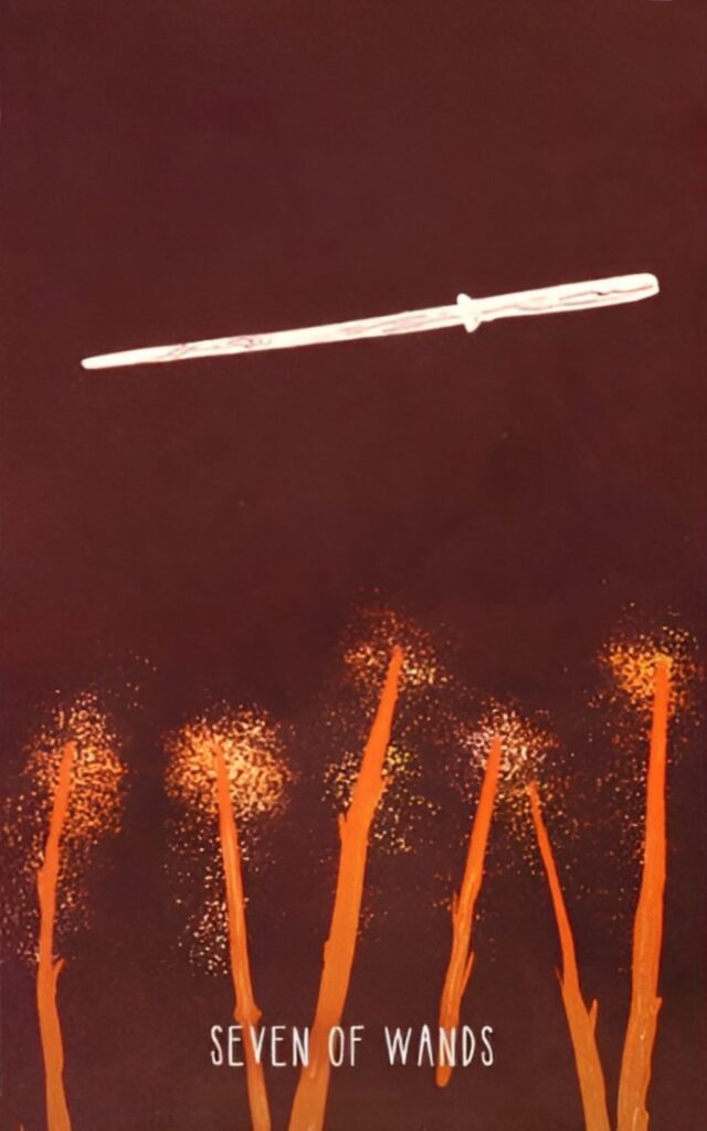 Таро Пространств. Значение карт, трактовки. Масть жезлов