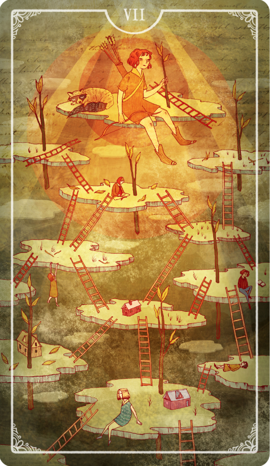 Таро Остары. Значение карт, трактовки. Масть жезлов