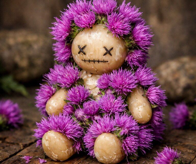 Ритуал на ослабление сущей с чертополохом