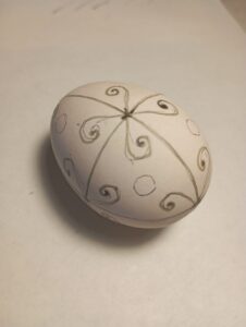 МК Как написать писанку