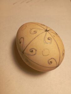 МК Как написать писанку