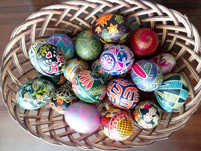 МК Как написать писанку