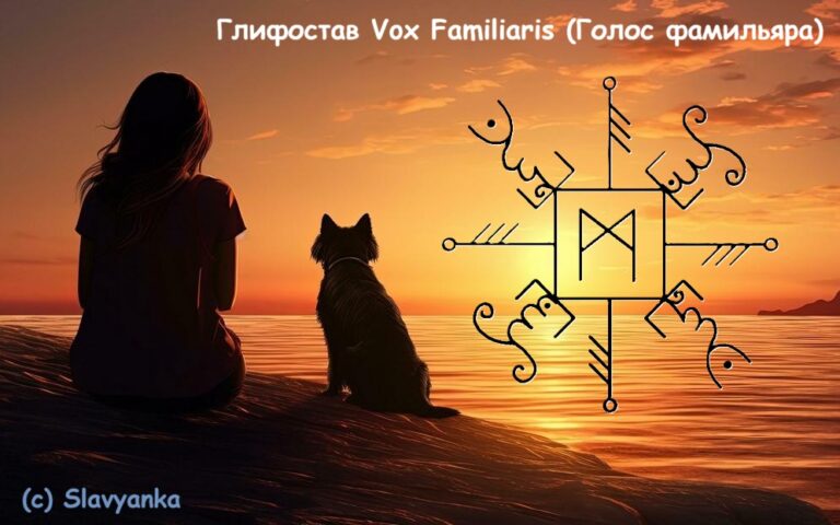 Глифостав Vox Familiaris (Голос фамильяра)