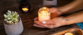 high angle woman holding candle 23 2150170707